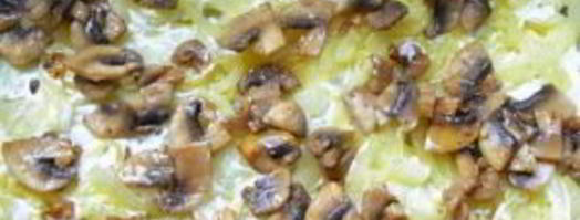 картофельная запеканка с маринованными грибами. Шаг 3