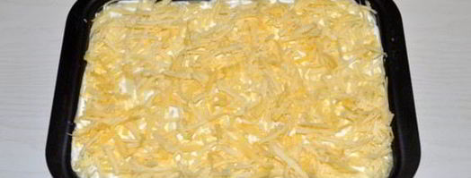 картофельная запеканка с рыбными консервами. Шаг 5