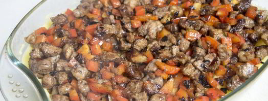 картофельная запеканка с соусом. Шаг 10