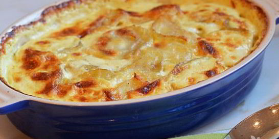 Картофельная запеканка с сыром