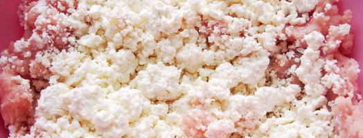 куриная запеканка с творогом и помидорами черри. Шаг 2