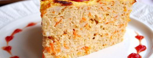 куриная запеканка с творогом и помидорами черри. Шаг 7