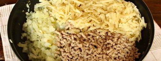 лапшевник с мясом. Шаг 6