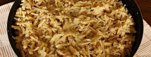 лапшевник с мясом. Шаг 8