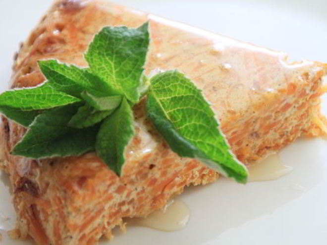 Рецепт морковной запеканки с черносливом