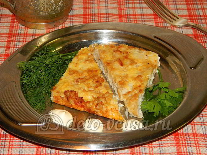 Рецепт мясной запеканки с цветной капустой