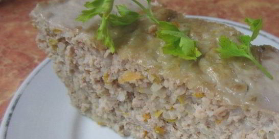 Мясная запеканка