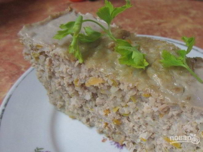 Рецепт мясной запеканки