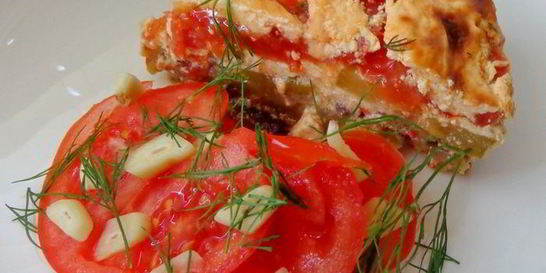 Очень весенняя овощная запеканка