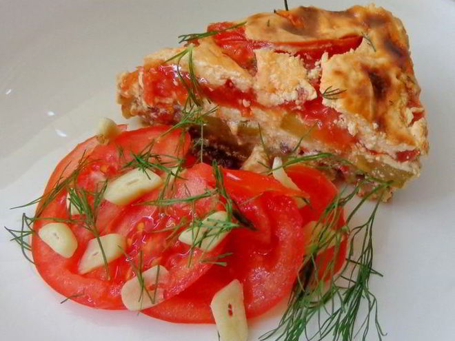 Рецепт очень весенней овощной запеканки