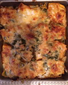 Овощная запеканка с тыквой