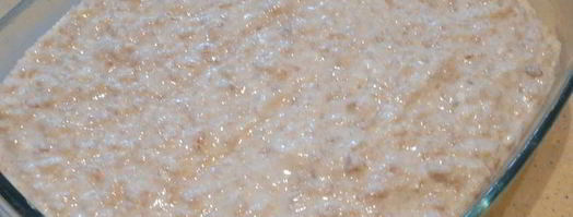 овсяно-творожная запеканка с бананом. Шаг 2