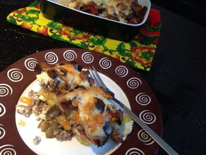 Рецепт простой летней запеканки