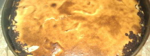 простая творожная запеканка. Шаг 7