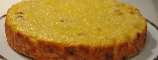 рисовая запеканка с йогуртом и изюмом. Шаг 3