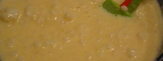 рисовая запеканка с клубничным соусом. Шаг 4