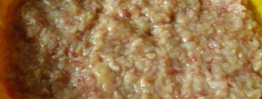 рисовая запеканка с мясным фаршем. Шаг 2