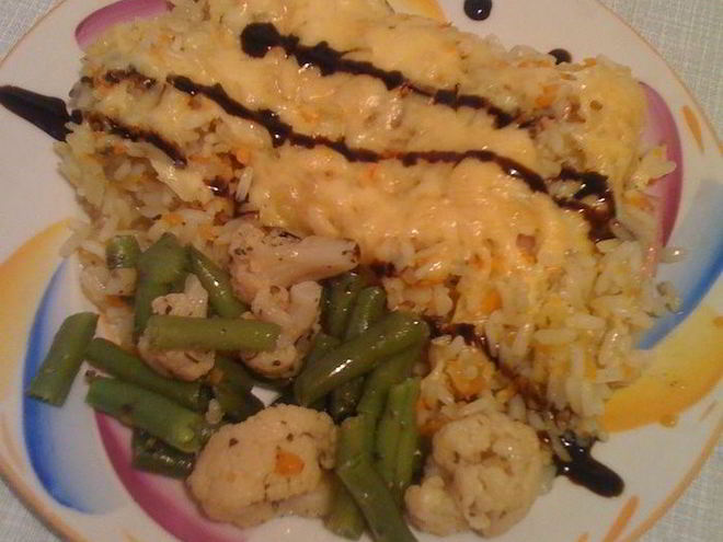 Рецепт рисовой запеканки