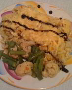 Рисовая запеканка