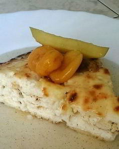 Творожная запеканка без масла