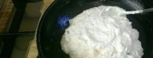 творожная запеканка без масла. Шаг 2