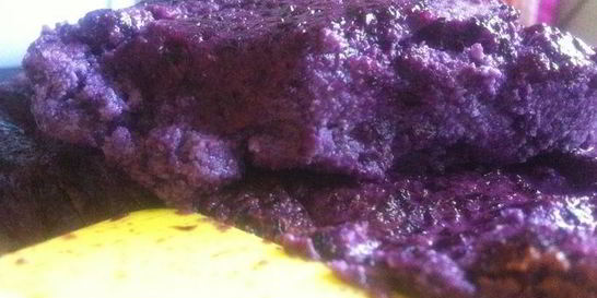 Творожная запеканка с черникой