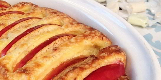 Творожная запеканка с корицей