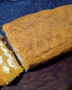 Творожная запеканка с тыквой