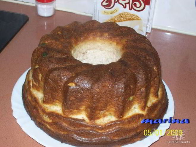 Рецепт творожной запеканки с яблоками