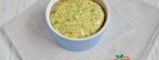 творожная запеканка с яблоком и маком. Шаг 6