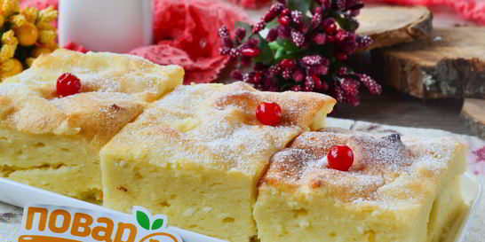 Творожная запеканка в духовке