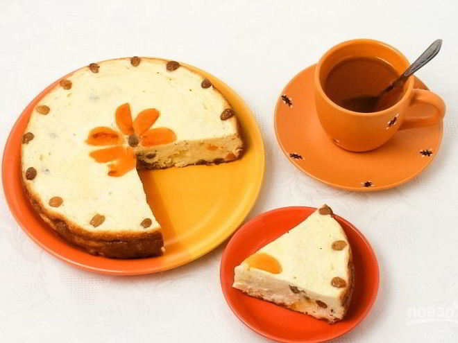 Рецепт творожной запеканки в мультиварке