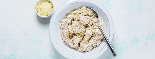 творожно-гречневая запеканка со шпинатом и яйцом. Шаг 4