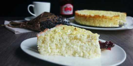 Творожно-рисовая запеканка