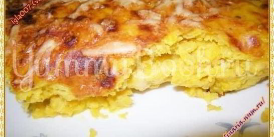 Тыквенная запеканка с миндалем