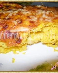 Тыквенная запеканка с миндалем