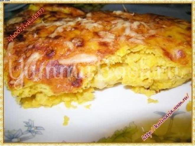 Рецепт тыквенной запеканки с миндалем