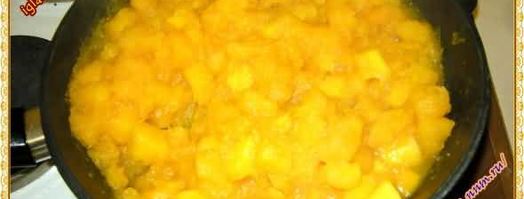 тыквенная запеканка с миндалем. Шаг 21