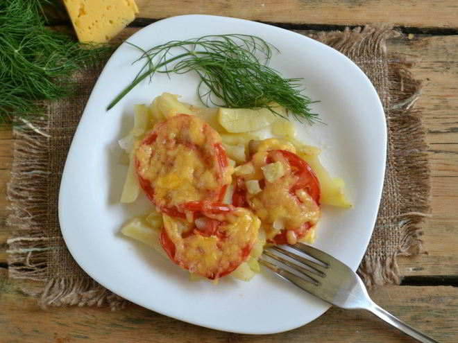 Рецепт вегетарианской запеканки из картофеля