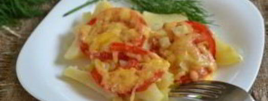 вегетарианская запеканка из картофеля. Шаг 7