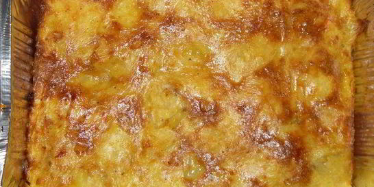 Восточная картофельная запеканка
