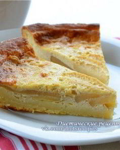 Яблочная запеканка