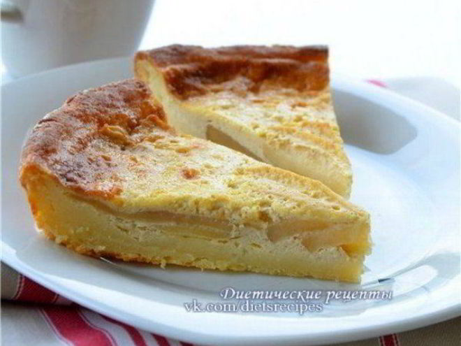 Рецепт яблочной запеканки