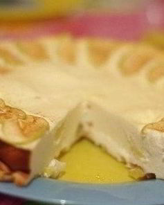 Яблочно-банановая запеканка без муки