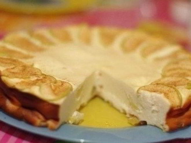 Рецепт яблочно-банановой запеканка без муки