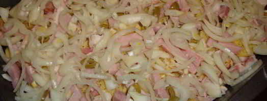 запеканка грибы на подушке. Шаг 9