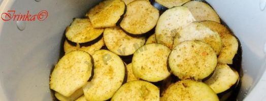 запеканка из баклажанов диетическая в мультиварке. Шаг 5