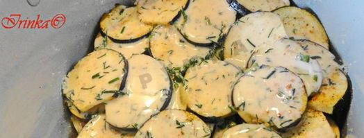 запеканка из баклажанов диетическая в мультиварке. Шаг 6