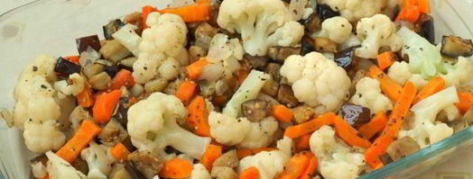 запеканка из баклажанов и цветной капусты. Шаг 6