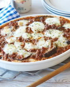 Запеканка из баклажанов Меланзана